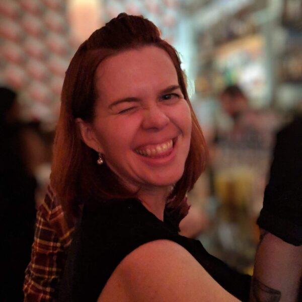 a person is making a sassy face at the camera