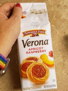 a bag of Verona style cookies