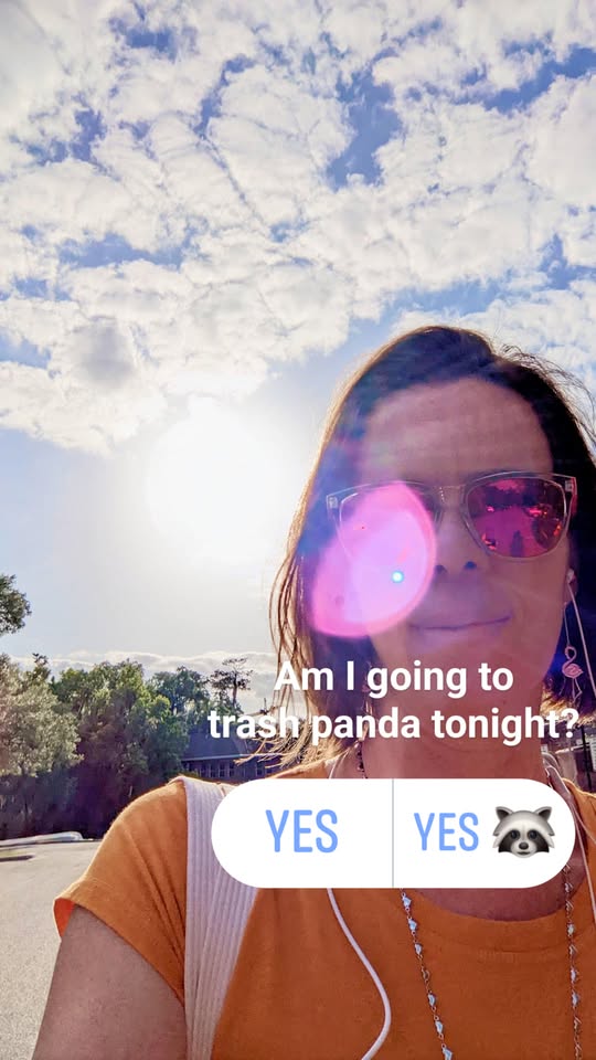 selfie of a person with sunlight glaring from behind them
